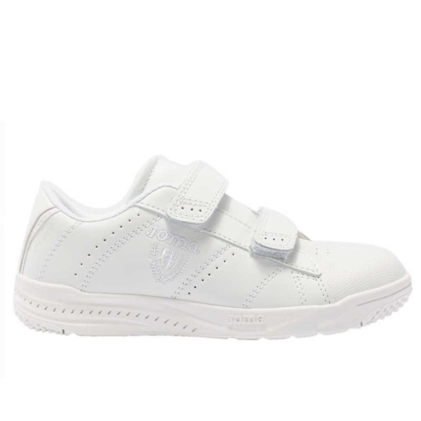 JOMA PLAY ZAPATILLA JR VELCRO BLANCO 