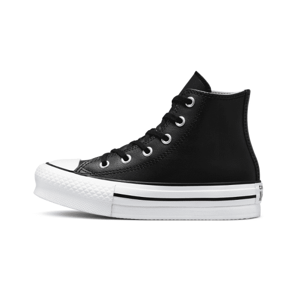 CONVERSE BOTA SUPLEMENTO PIEL NEGRO - Imagen 3