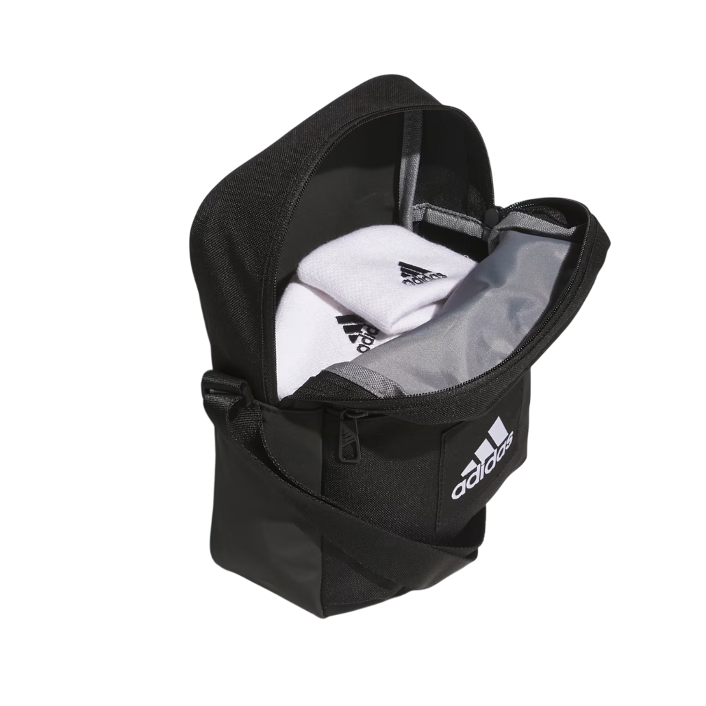 ADIDAS ESS ORGANIZER BOLSITO NEGRO/BLANCO - Imagen 5