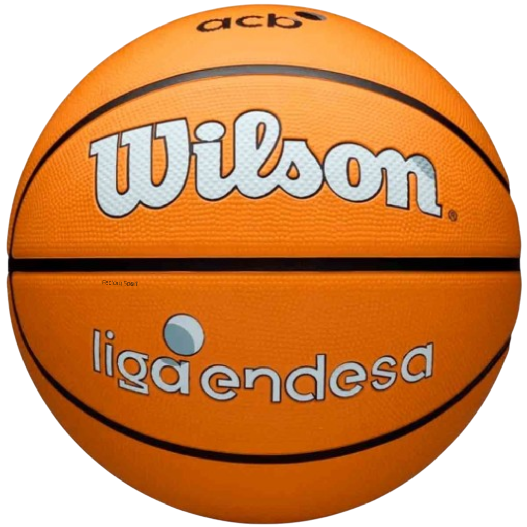 WILSON ACB OUTDOOR BALON BALONCESTO NARANJA/BLANCO