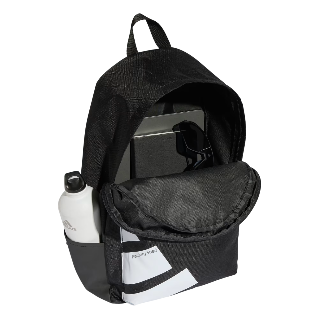 ADIDAS CLASSIC BARS BTS MOCHILA NEGRO/BLANCO - Imagen 4
