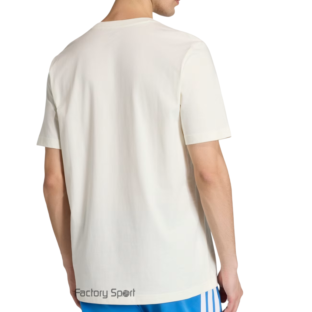 ADIDAS M S SLIDE RX T CAMISETA ALGODON BLANCO ROTO PARA HOMBRE - Imagen 5