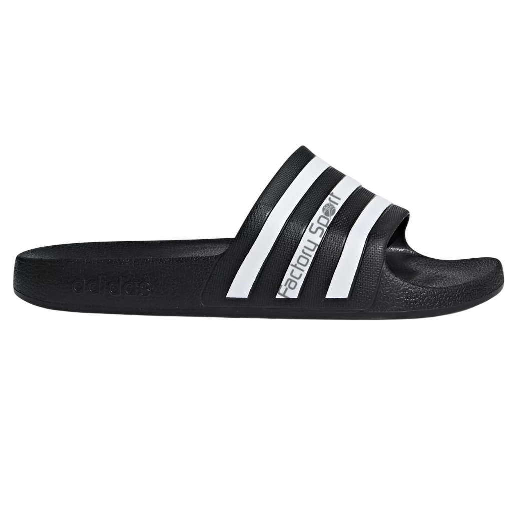 ADIDAS ADILETTE AQUA K CHANCLA PALA NEGRO/BLANCPO PARA NIÑOS