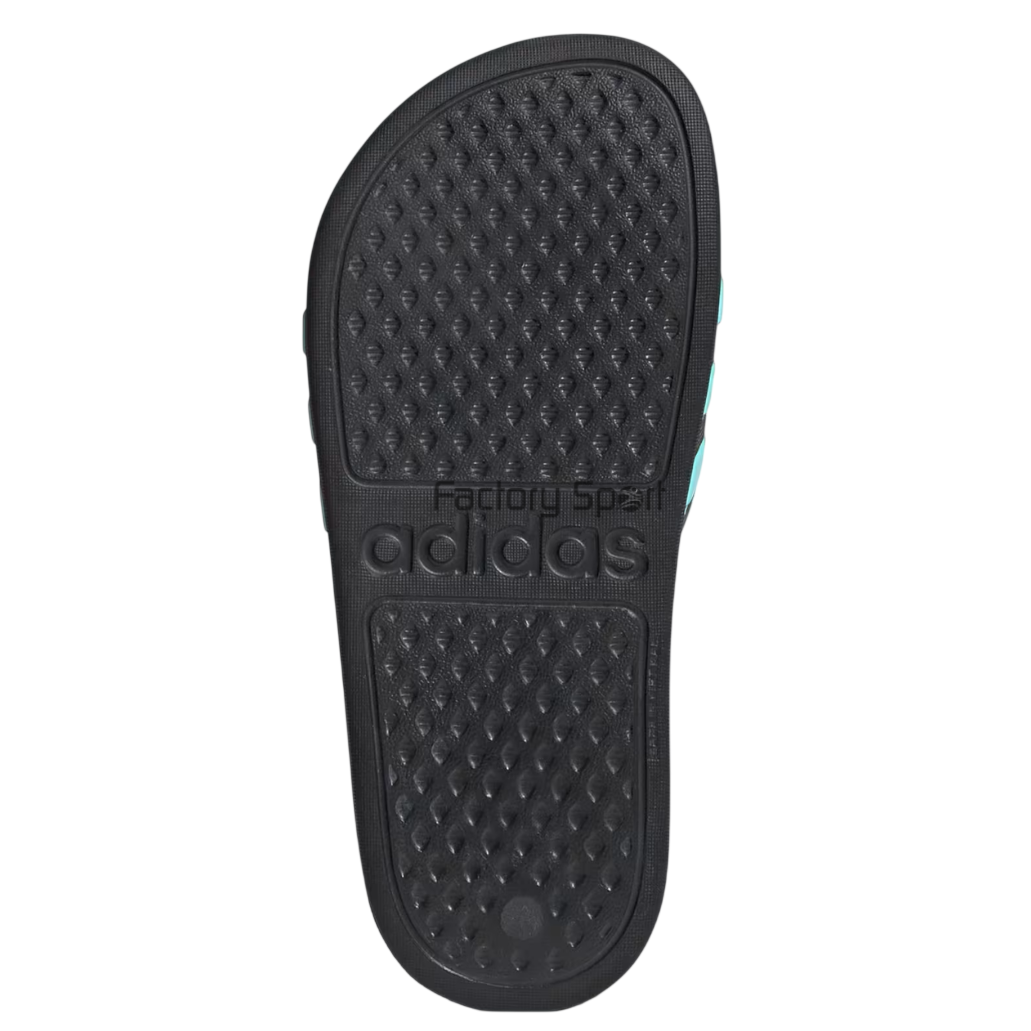 ADIDAS ADILETTE AQUA K CHANCLA PALA NEGRO/VERDE AGUA PARA NIÑO - Imagen 4