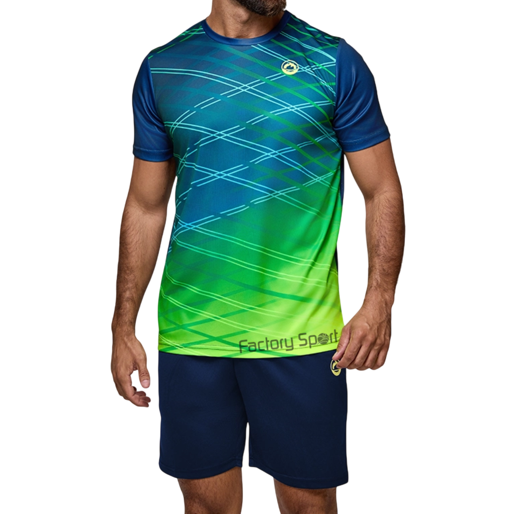 J'HAYBER SET CONJUNTO AZUL PETROLEO/MARINO/LIMA 37 PARA HOMBRE - Imagen 4