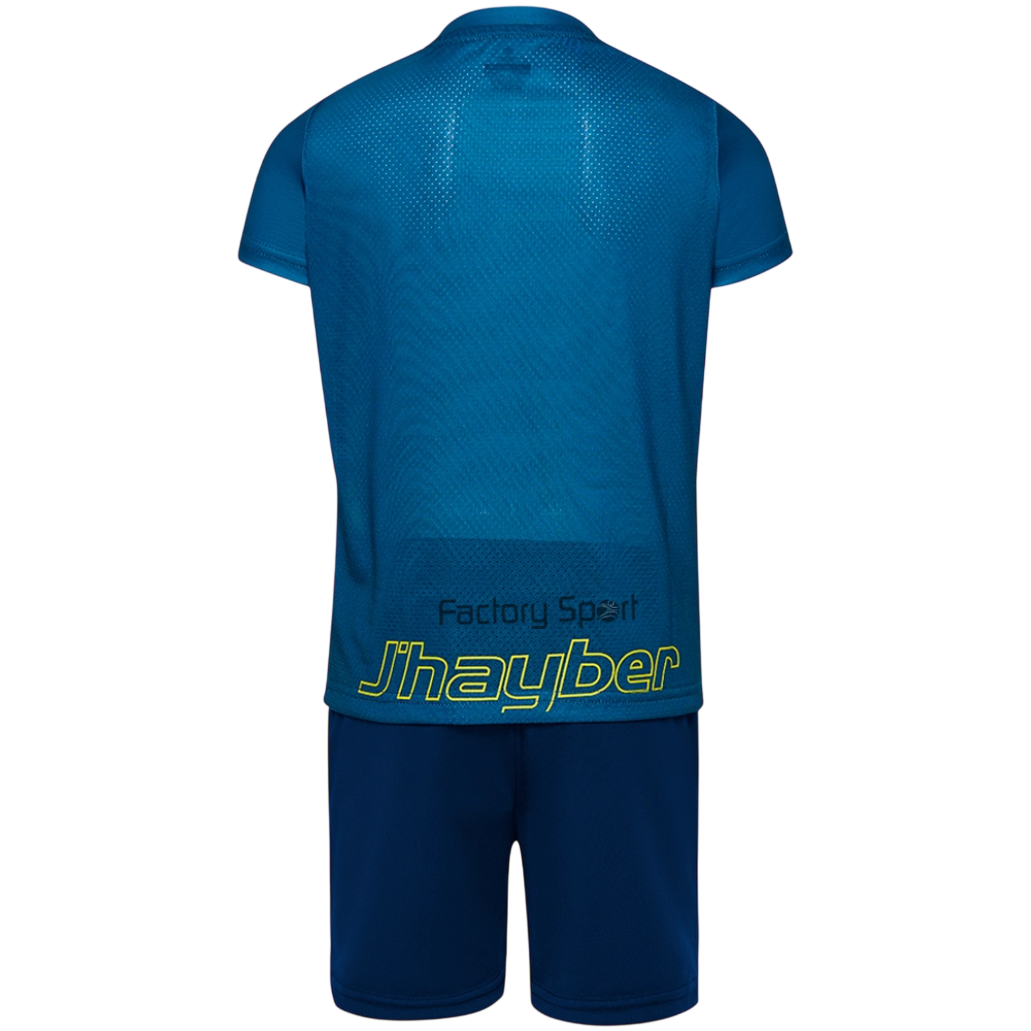 J'HAYBER SET CONJUNTO AZUL PETROLEO/MARINO/LIMA PARA NIÑOS - Imagen 3