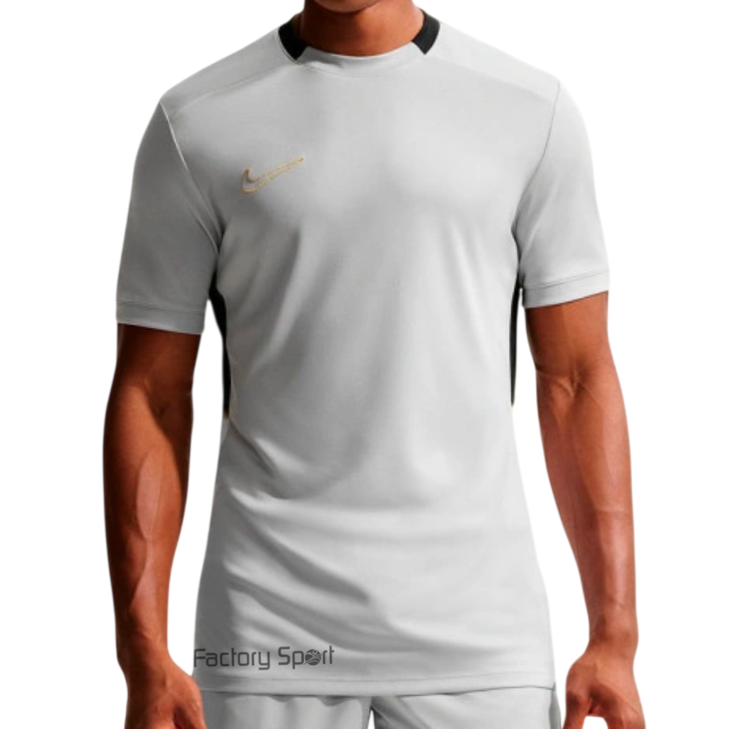 NIKE DRI FIT ACADEMY 25 CAMISETA GRIS/NEGRO 077 PARA HOMBRE