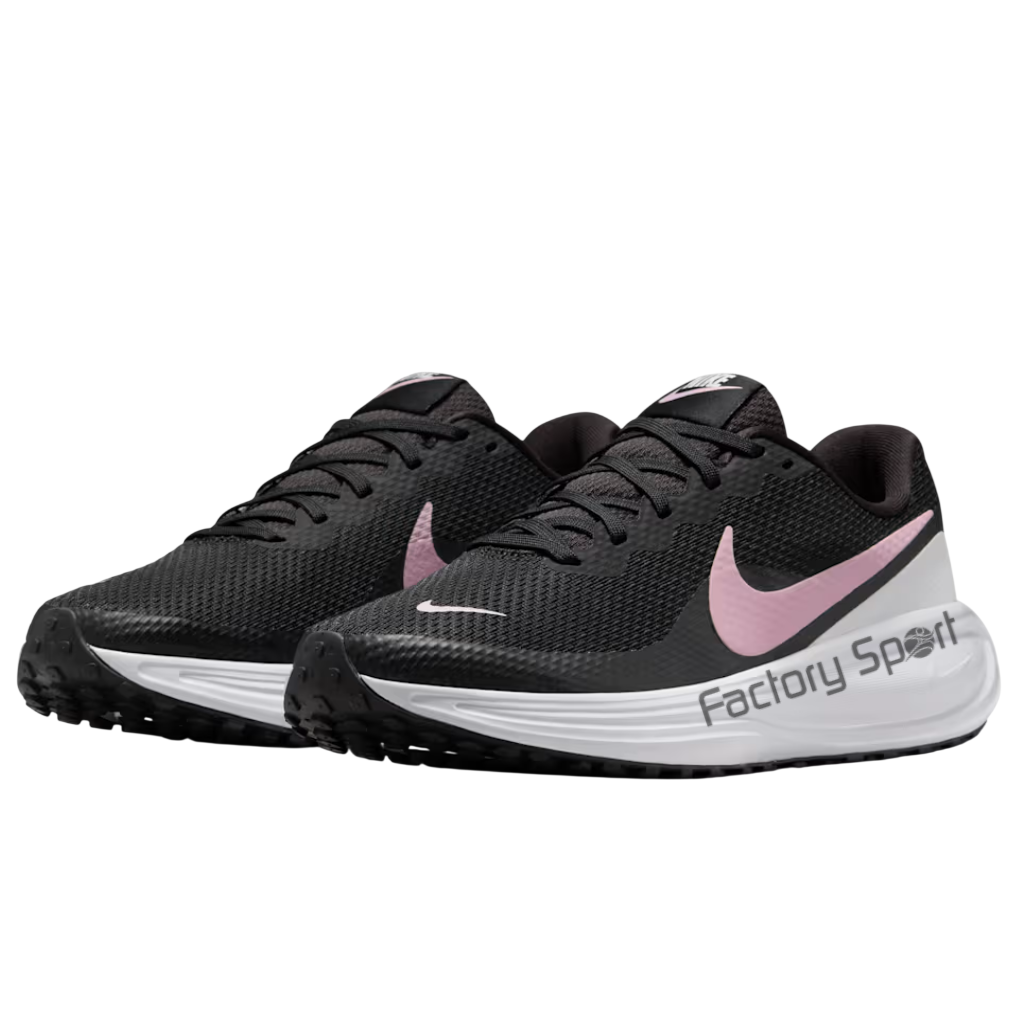 NIKE REVOLUTION 8 NEGRO/ROSA 005 PARA MUJER - Imagen 2