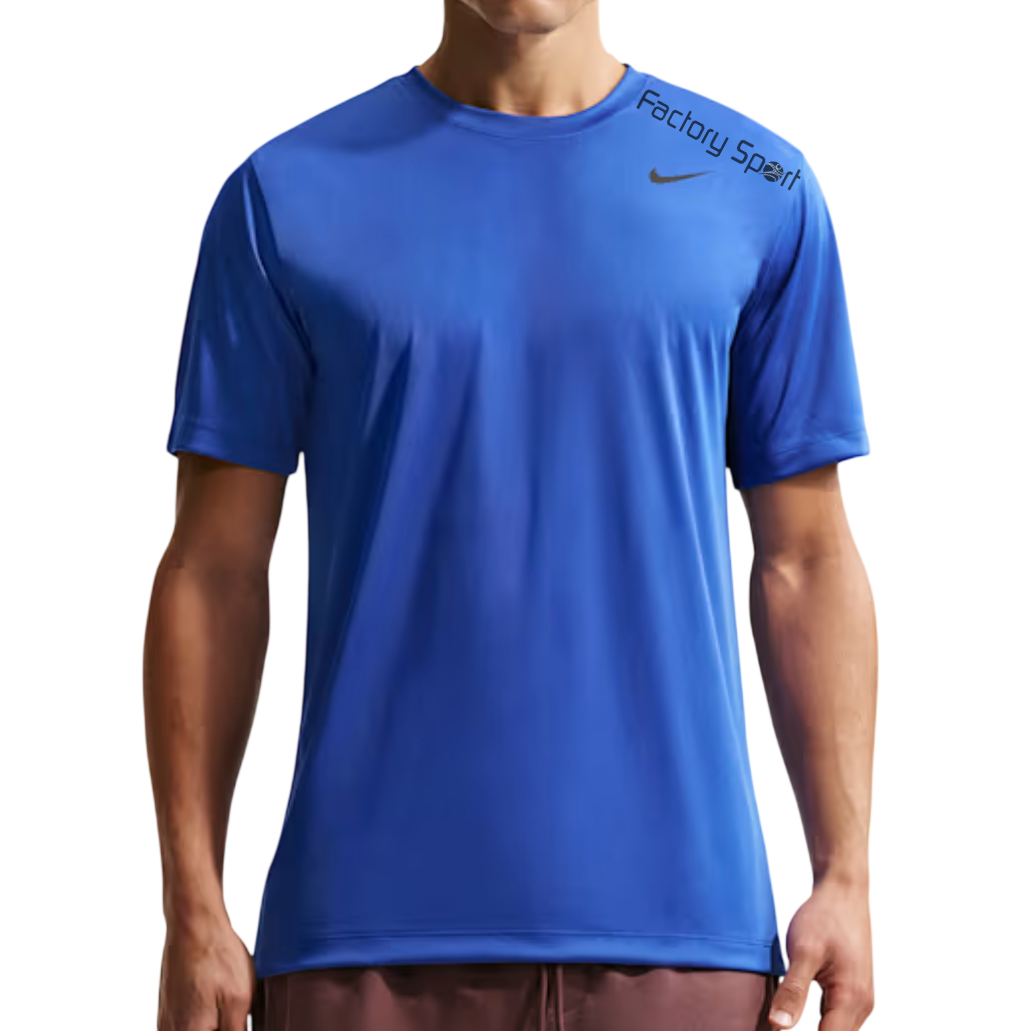 NIKE DRI FIT LEGEND FITNESS CAMISETA POLIE AZU 456