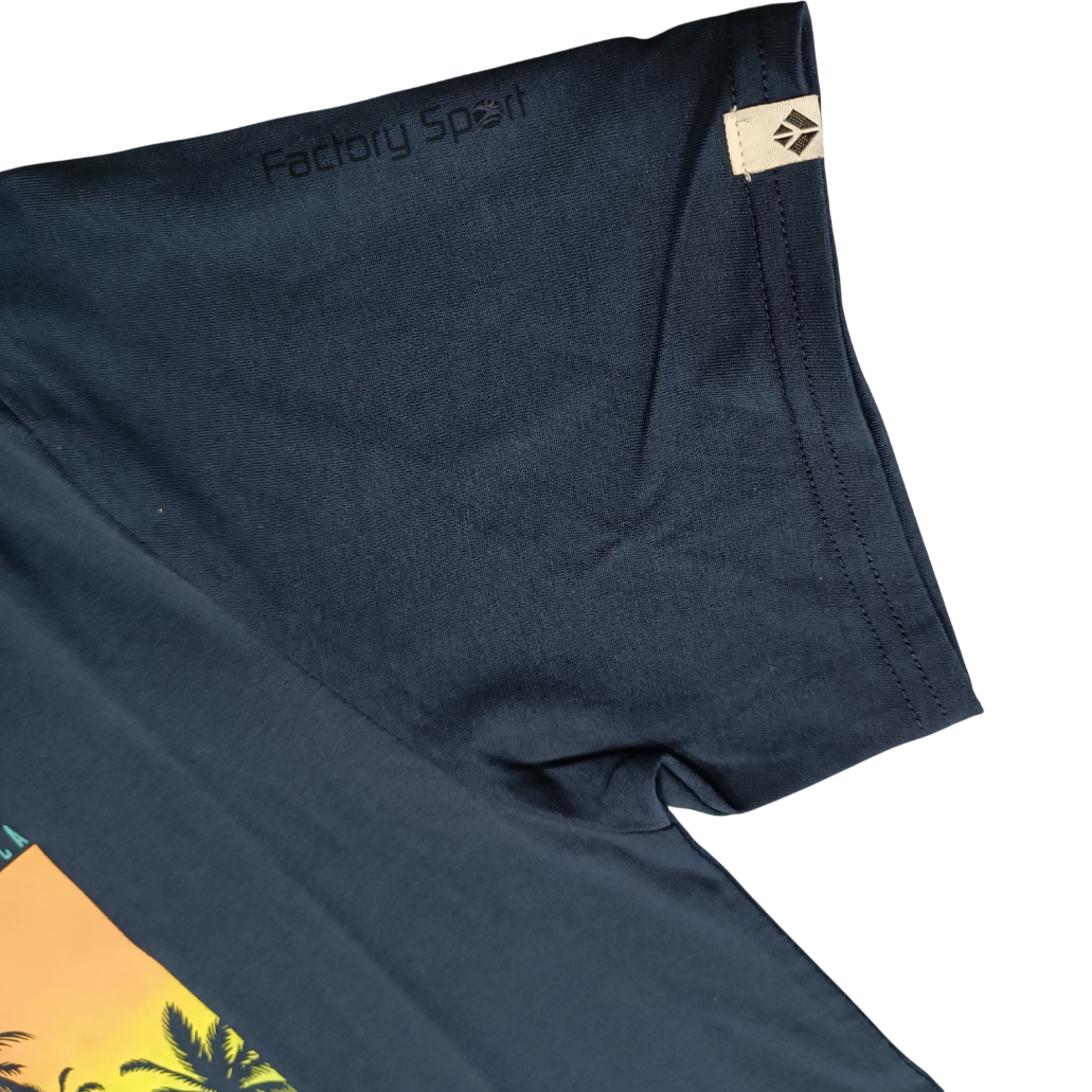 ALPHA VIVILE CAMISETA ALGODON MARINO PARA HOMBRE - Imagen 3