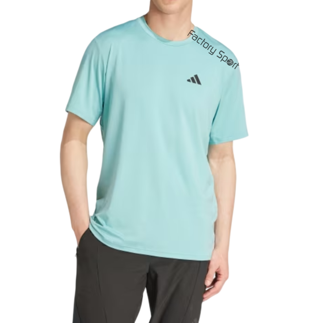 ADIDAS TR ES STRETCH T CAMISETA FITNESS POL VERDE AGUA PARA HOMBRE - Imagen 3