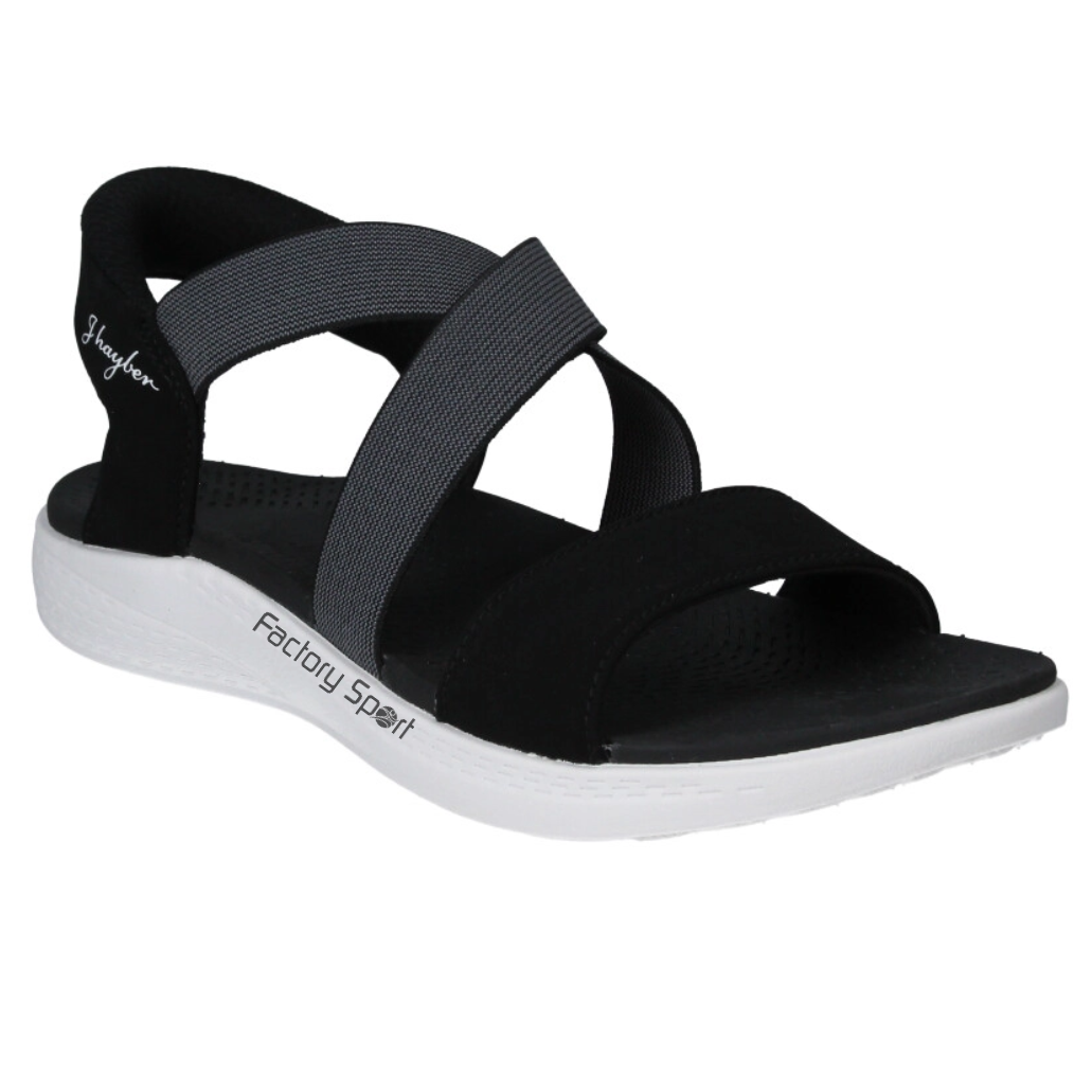 J'HAYBER SENECA SANDALIA NEGRO/GRIS PARA MUJER - Imagen 3
