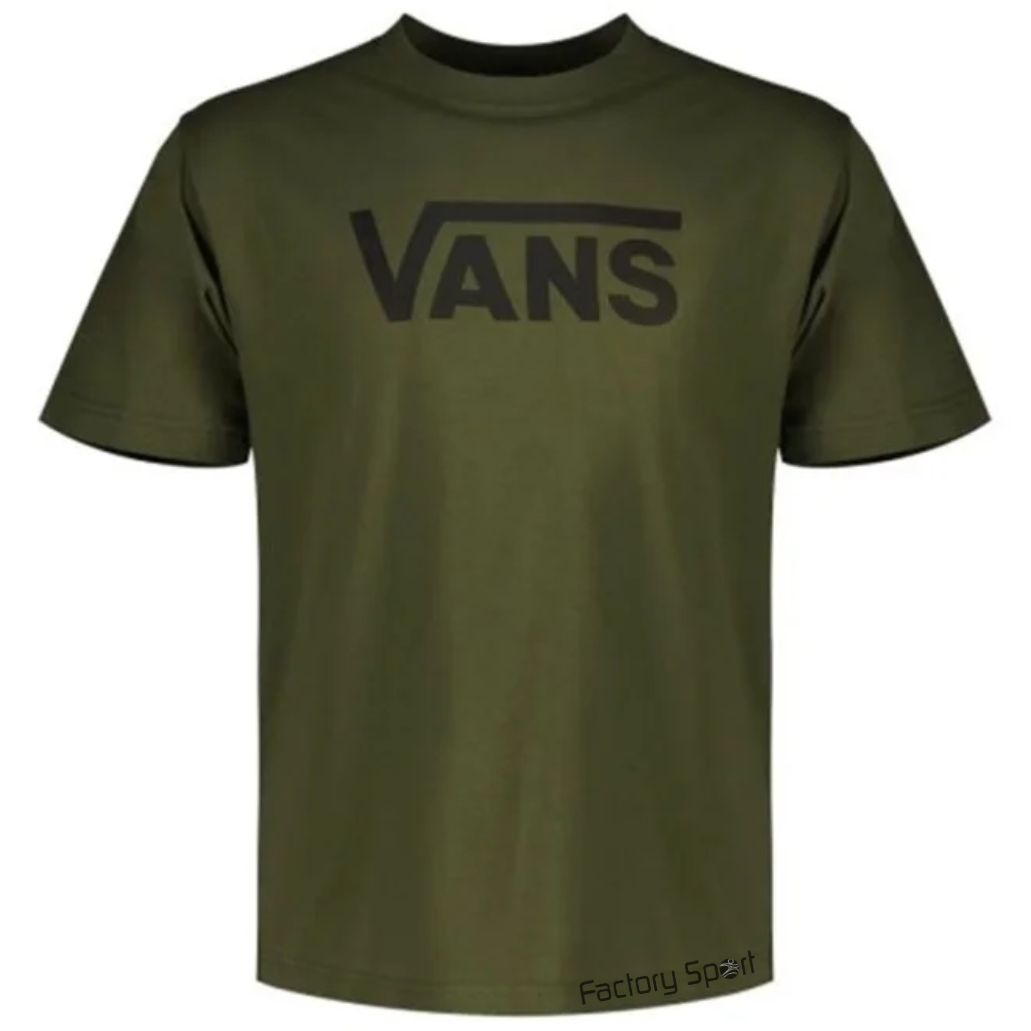 VANS CLASSIC SS TEE CAMISETA ALGODON VERDE KAKI PARA HOMBRE