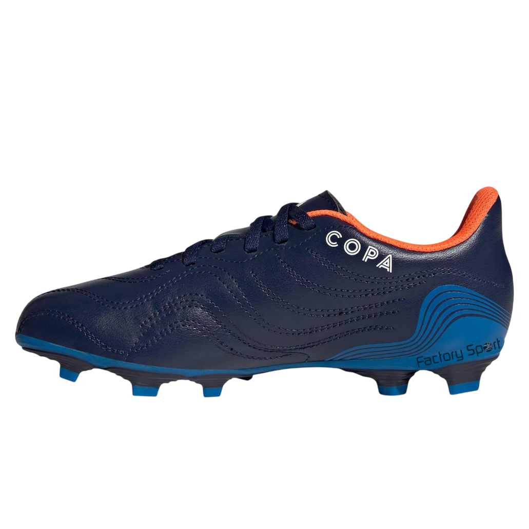 ADIDAS COPA SENSE .4 FXG AZUL MARINO/NARANJA PARA NIÑOS - Imagen 3
