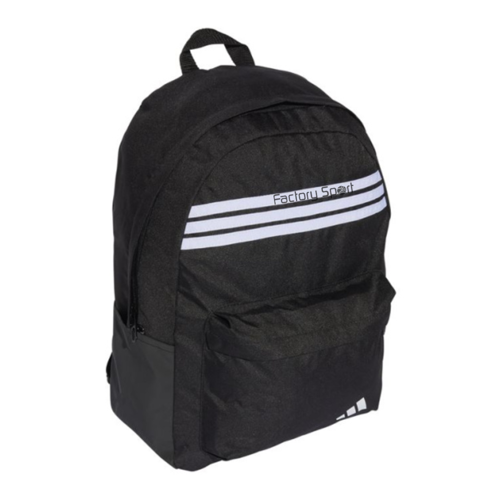 ADIDAS CLASSIC 3S PC MOCHILA CON ESTUCHE NEGRO/BLANCO - Imagen 3
