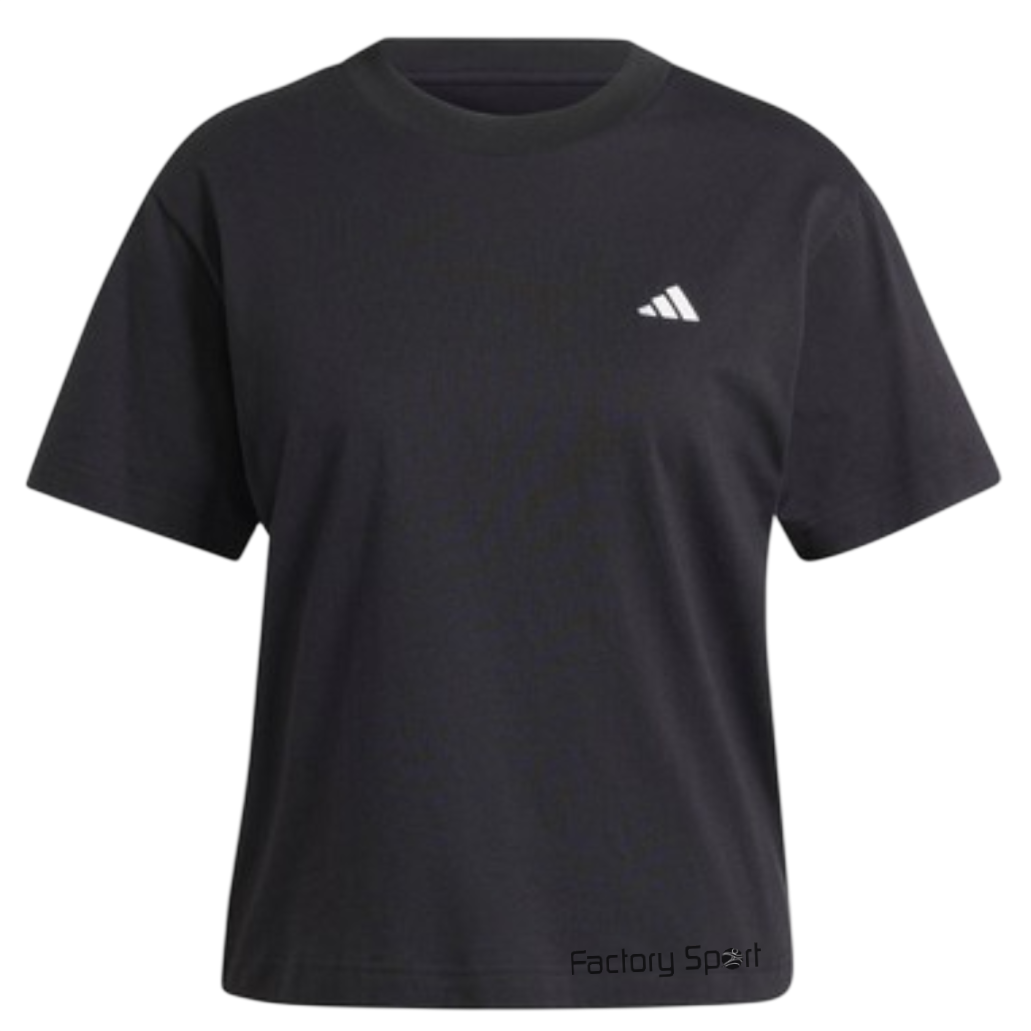 ADIDAS SL T CAMISETA ALGODON NEGRO/BLANCO PARA MUJER