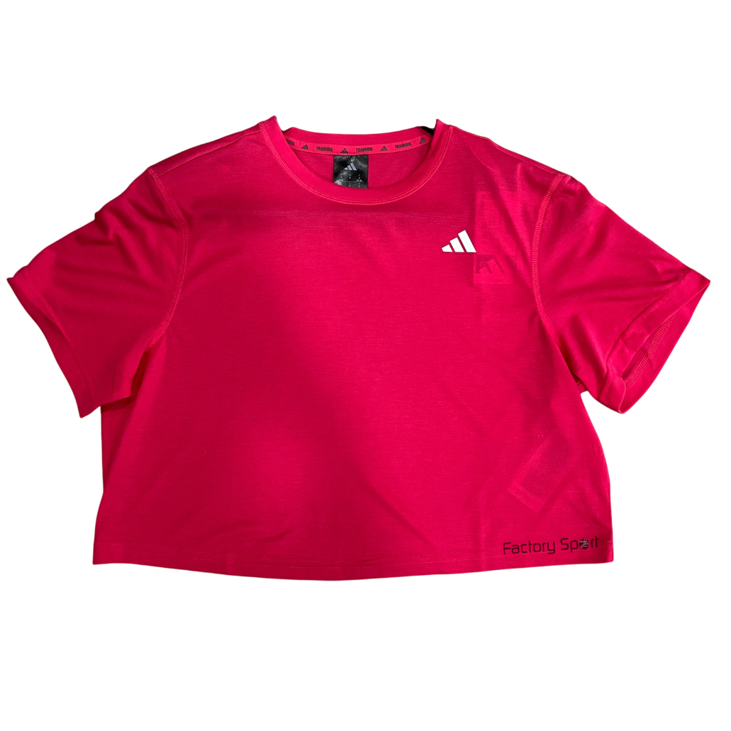 ADIDAS WE MIN TEE CAMISETA CORTA FITNESS FUCSIA PARA MUJER
