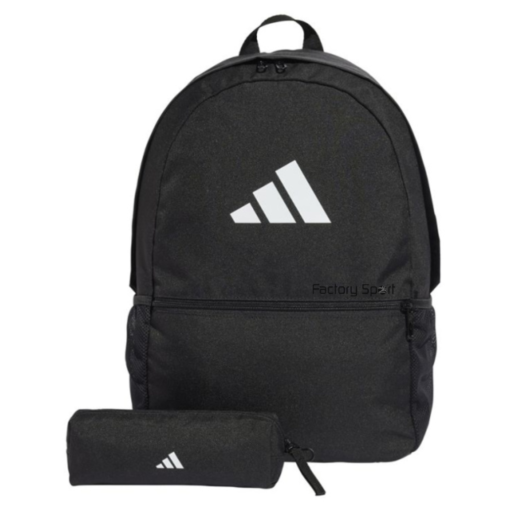 ADIDAS CLSC PCASE BP MOCHILA CON ESTUCHE NEGRO/BLANCO