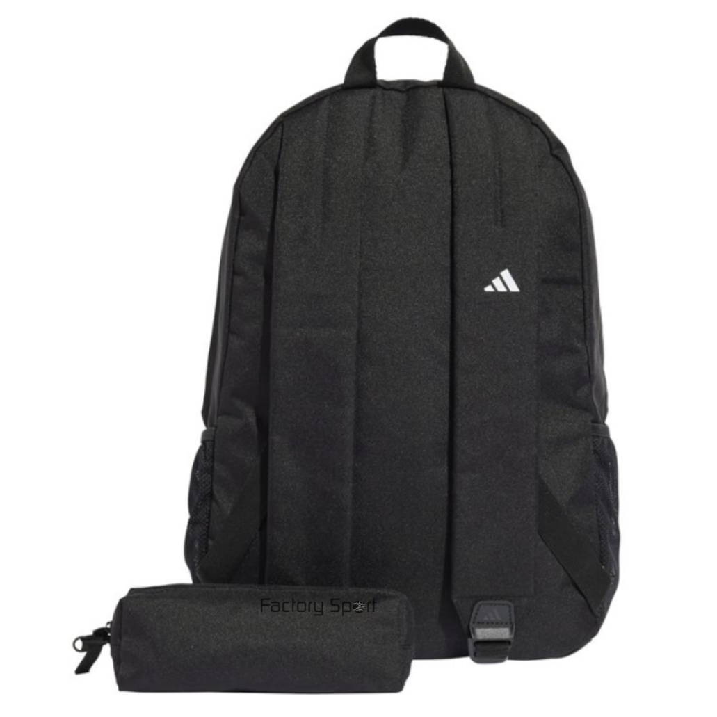 ADIDAS CLSC PCASE BP MOCHILA CON ESTUCHE NEGRO/BLANCO - Imagen 3