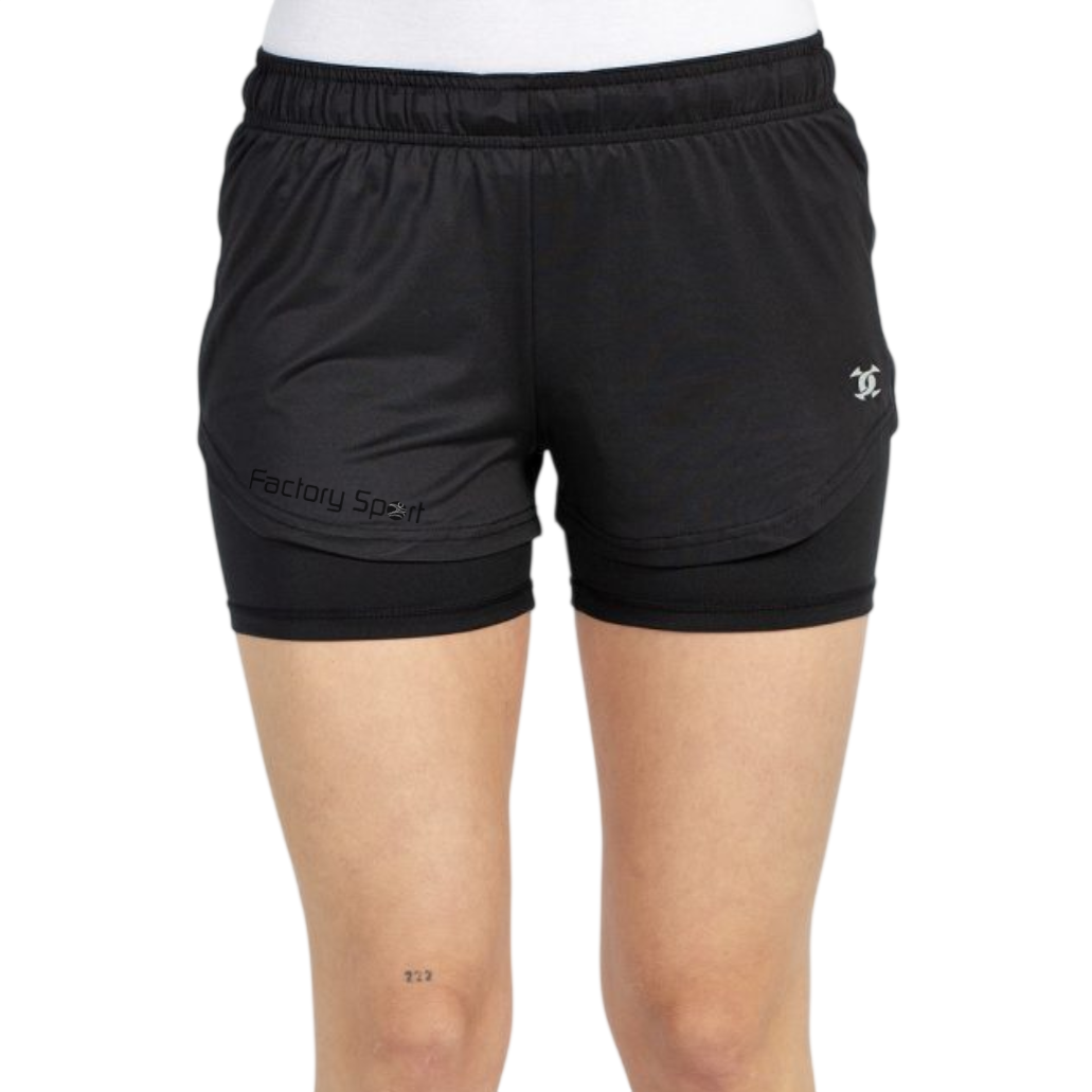 JOHN SMITH SOMOZAS PANTALON CORTO MALLA NEGRO PARA HOMBRE