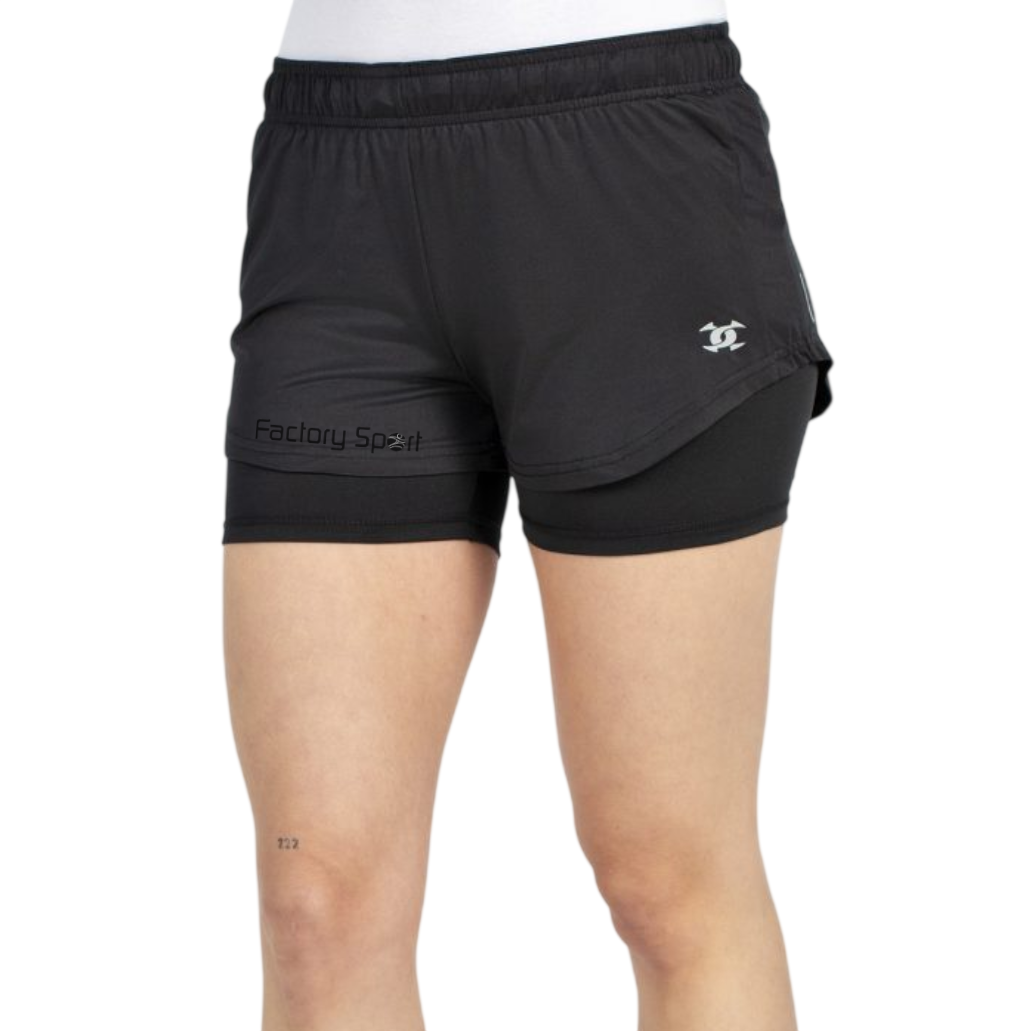JOHN SMITH SOMOZAS PANTALON CORTO MALLA NEGRO PARA HOMBRE - Imagen 3