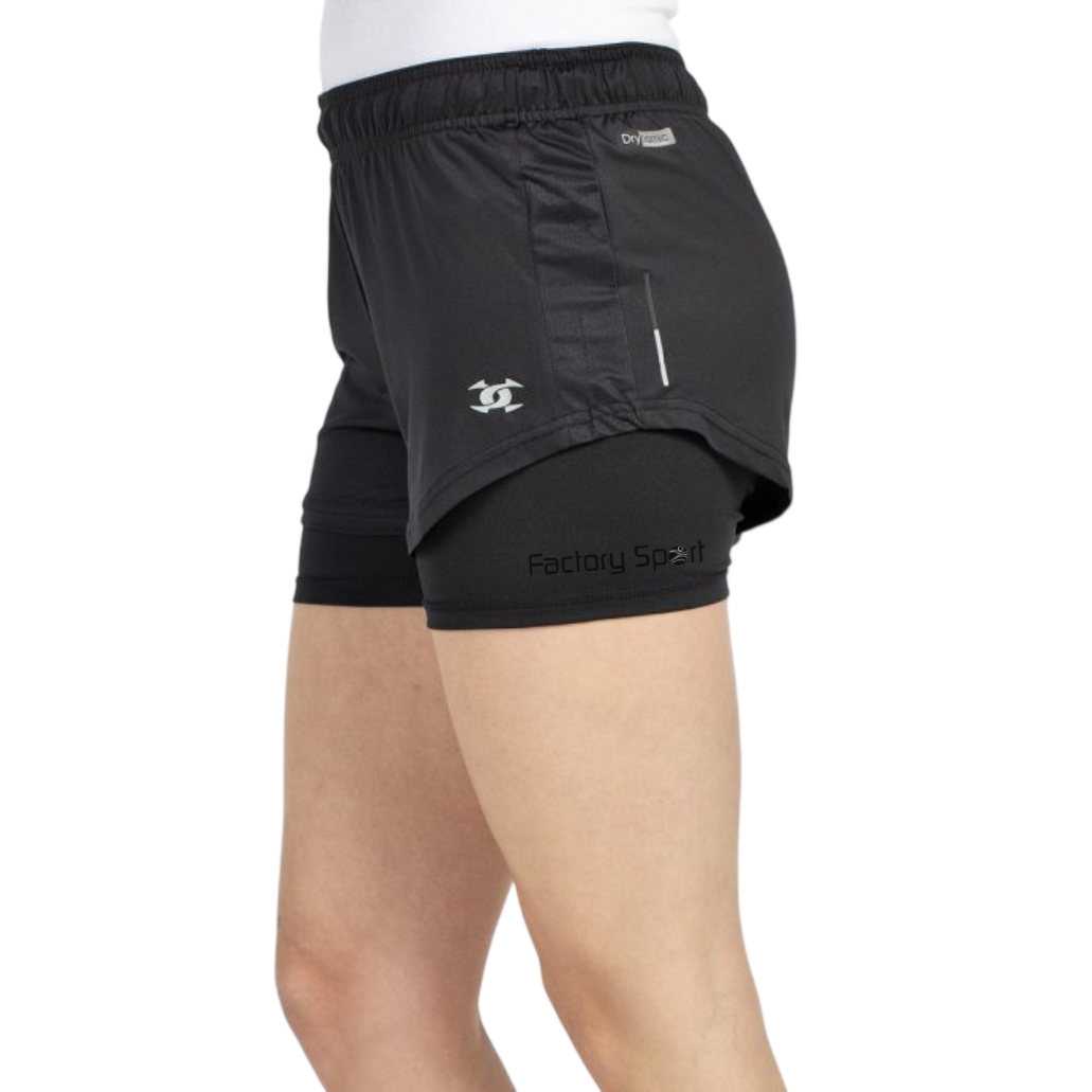 JOHN SMITH SOMOZAS PANTALON CORTO MALLA NEGRO PARA HOMBRE - Imagen 4