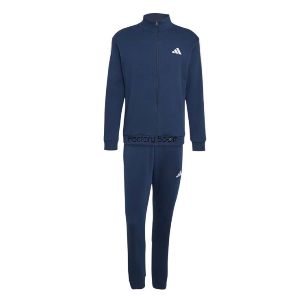 ADIDAS M 3S FT TS CHANDAL ALGODÓN SIN PERCHA MARINO/BLANCO