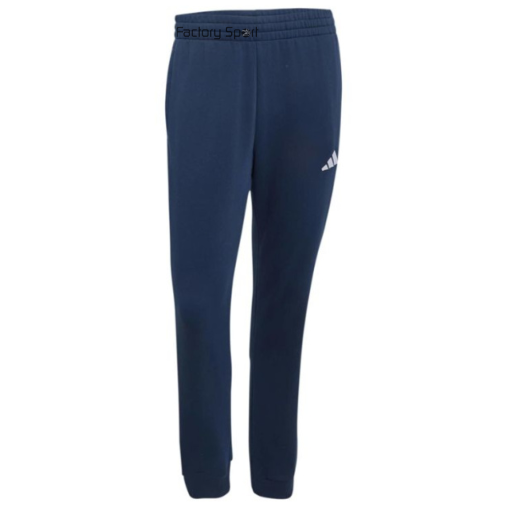 ADIDAS M 3S FT TS CHANDAL ALGODÓN SIN PERCHA MARINO/BLANCO - Imagen 4