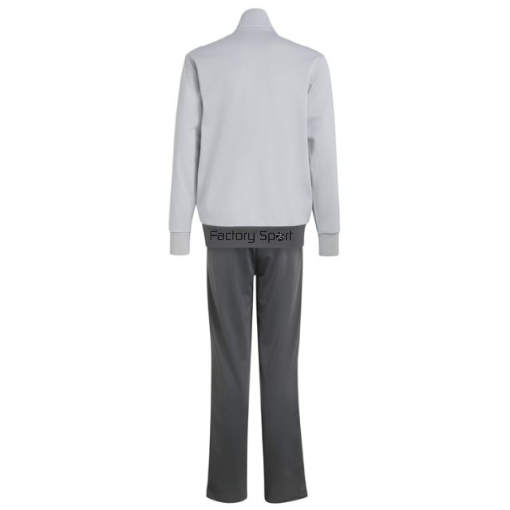 ADIDAS J CP TR TS 205 CHANDAL POLIESTER GRIS/LIMA PARA NIÑOS - Imagen 3