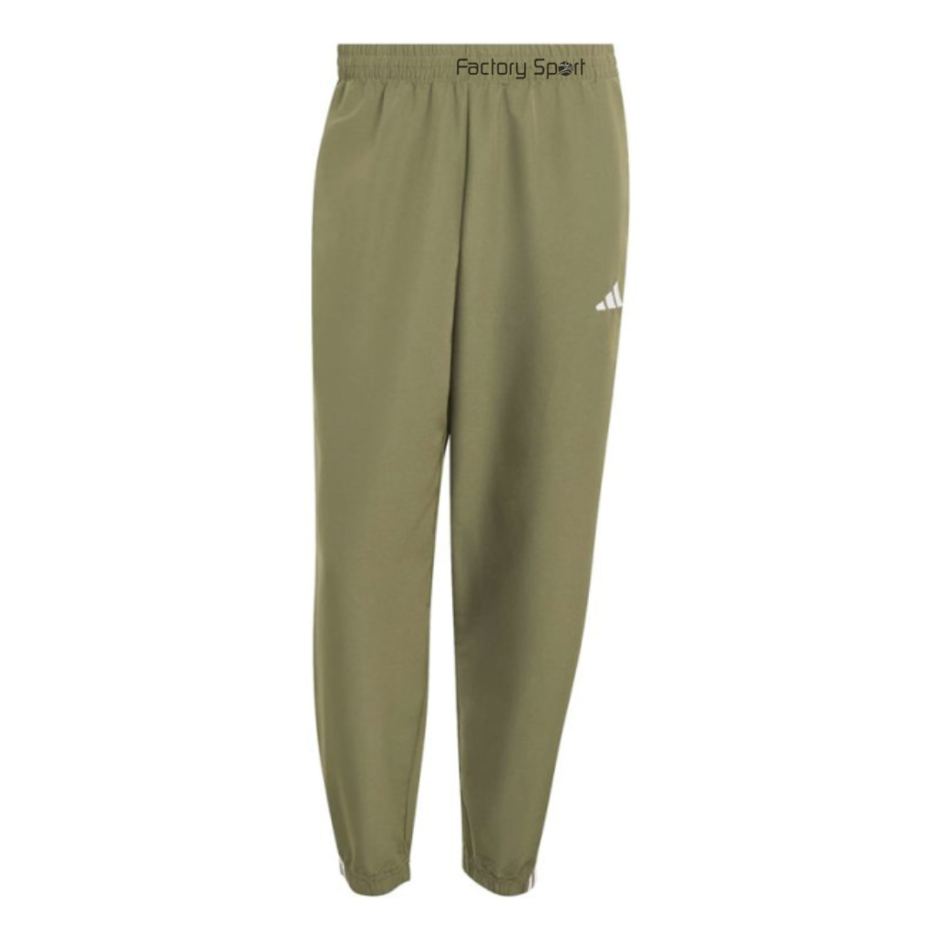 ADIDAS M 3S WV TS CHANDAL POLIES FINO VERDE OLIVA/BLANCA PARA HOMBRE - Imagen 4