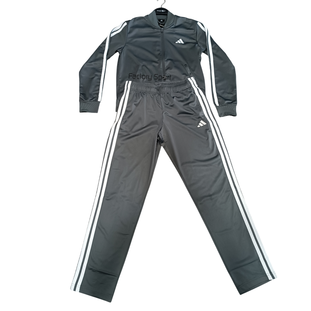ADIDAS W ESS ES TS CHANDAL GRIS/BLANCO PARA MUJER