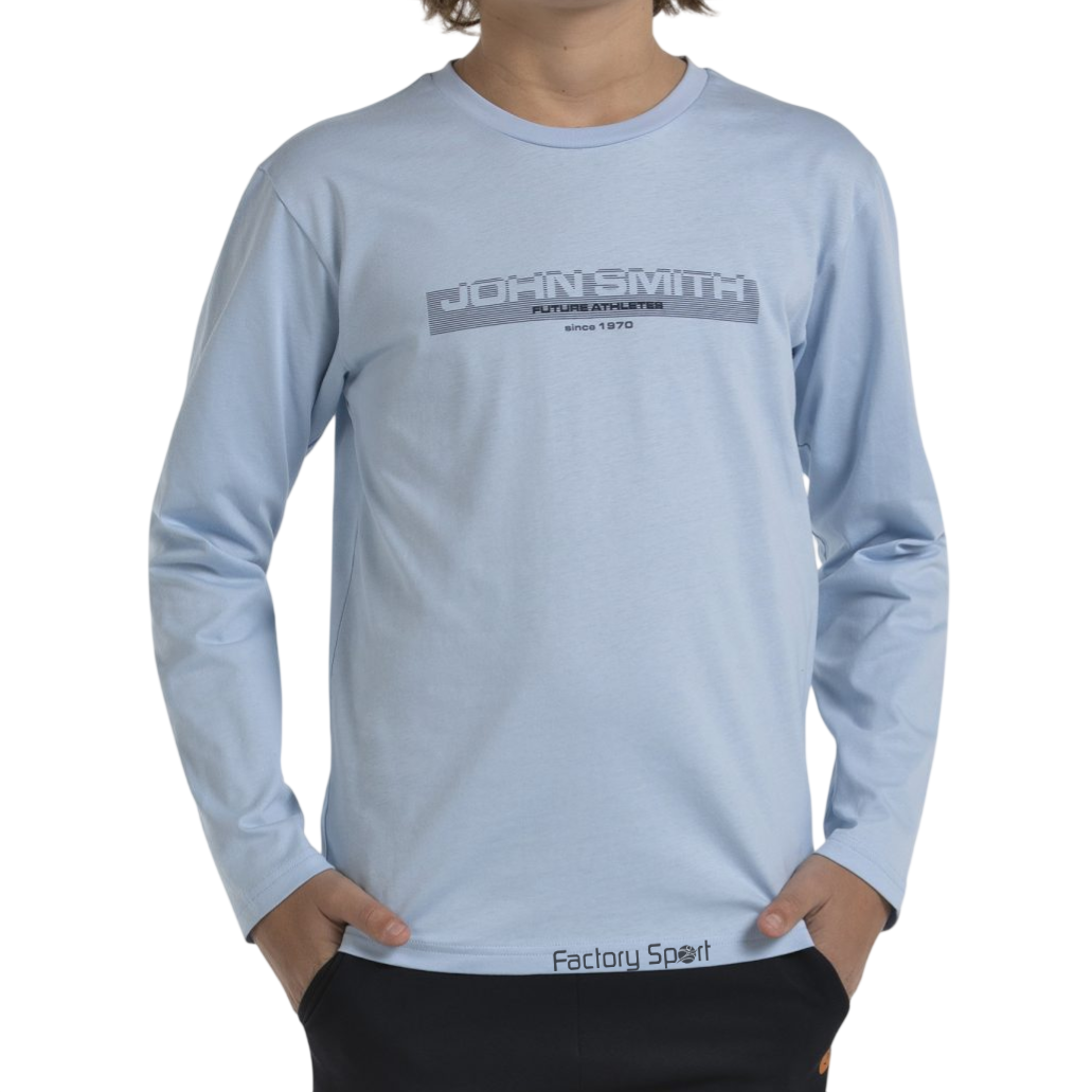 JOHN SMITH BARQUIL CAMISETA MANGA LARGA AZUL CLARO PARA NIÑO