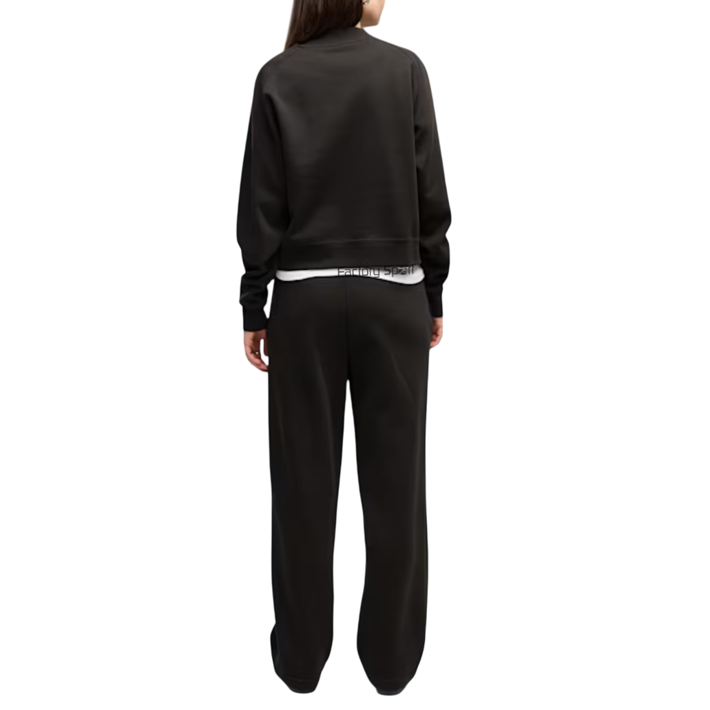 PUMA LOUNGEWEAR STANDARD W CHANDAL SU ALGODÓN NEGRO/BLANCO 01 PARA MUJER - Imagen 3