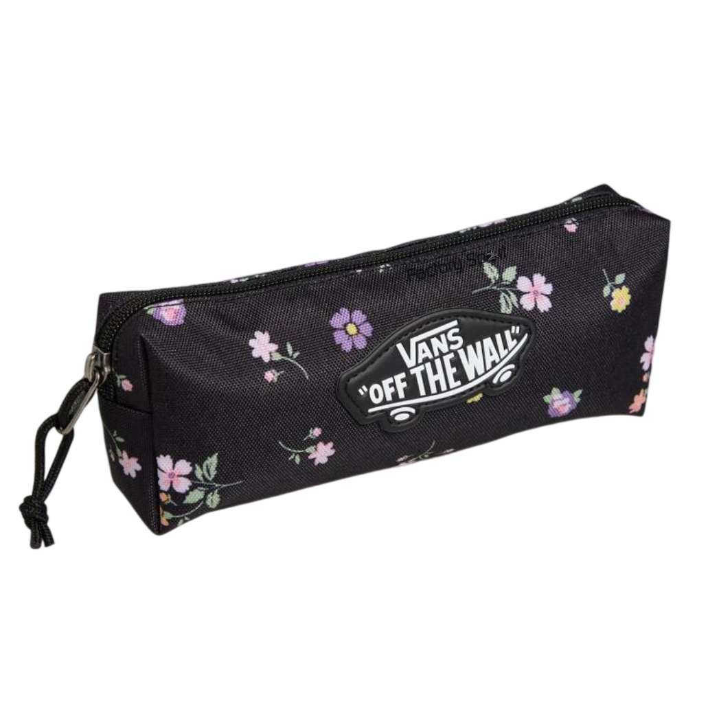 VANS OLD SKOOL PENCIL ESTUCHE NEGRO/FLORES HTL1