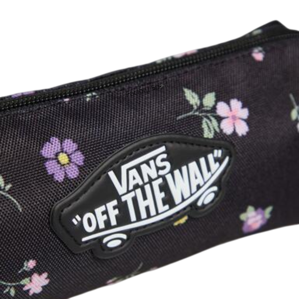 VANS OLD SKOOL PENCIL ESTUCHE NEGRO/FLORES HTL1 - Imagen 3
