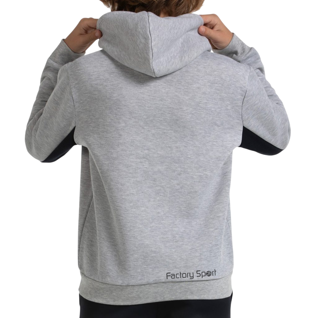 JOHN SMITH BALDIO SUDADERA GORRO ALGODÓN GRIS MEDIO VIGORÉ PARA NIÑO - Imagen 5