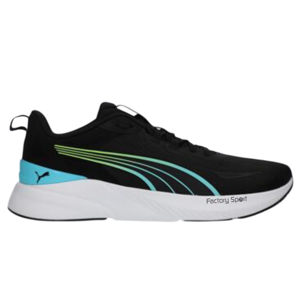 PUMA AGILE LITE TR NEGRO/LIMA/VERDE AGUA PARA HOMBRE