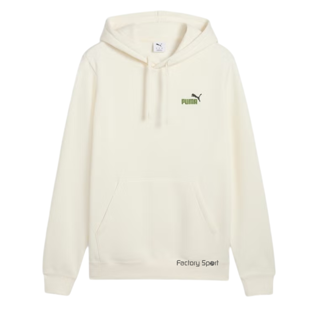 PUMA ESS 2 COLOR LOGO SUDADERA ALGO GORRO BLANCO ROTO PARA HOMBRE