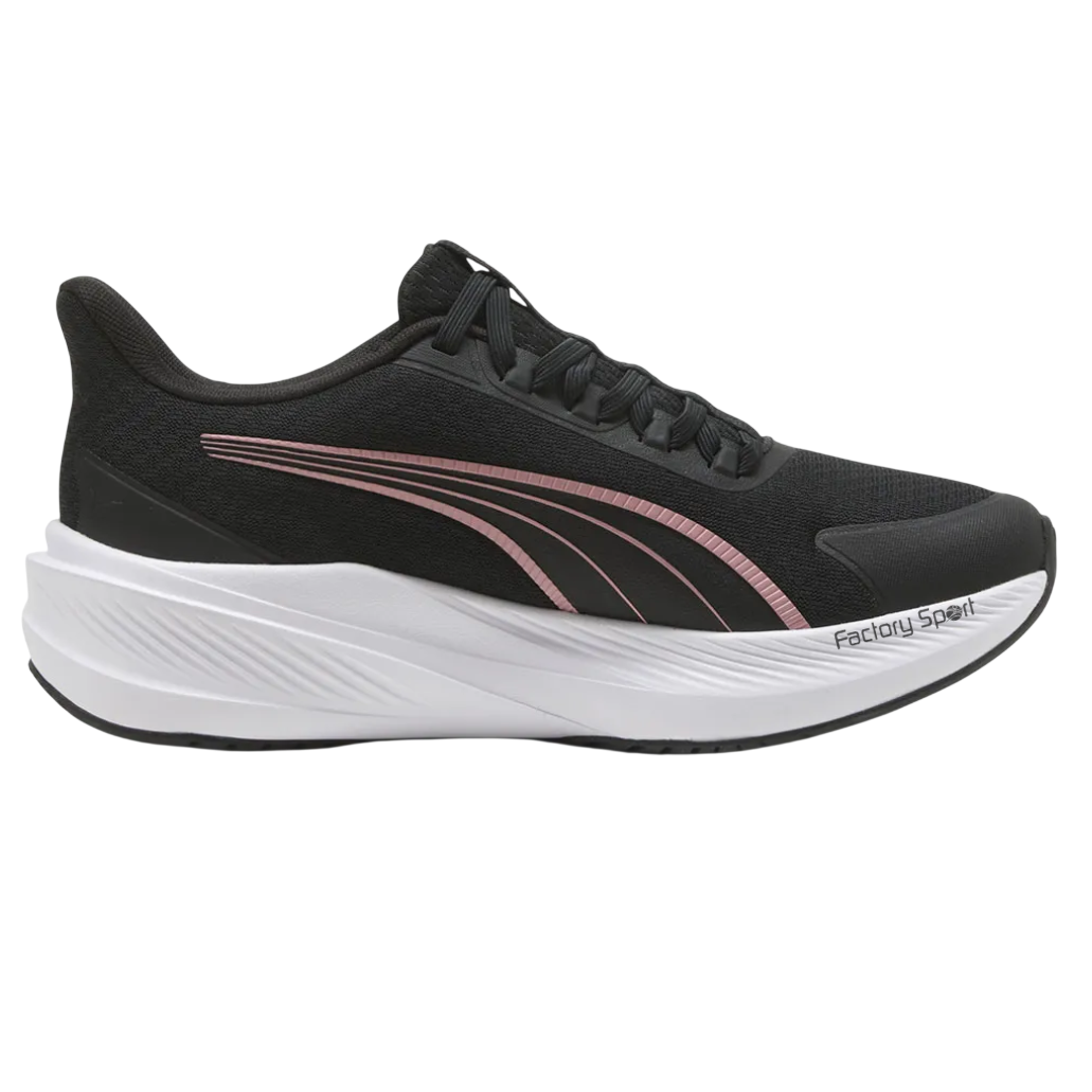 PUMA DASHER LITE SLIP TECH NEGRO/MAUVE PARA MUJER