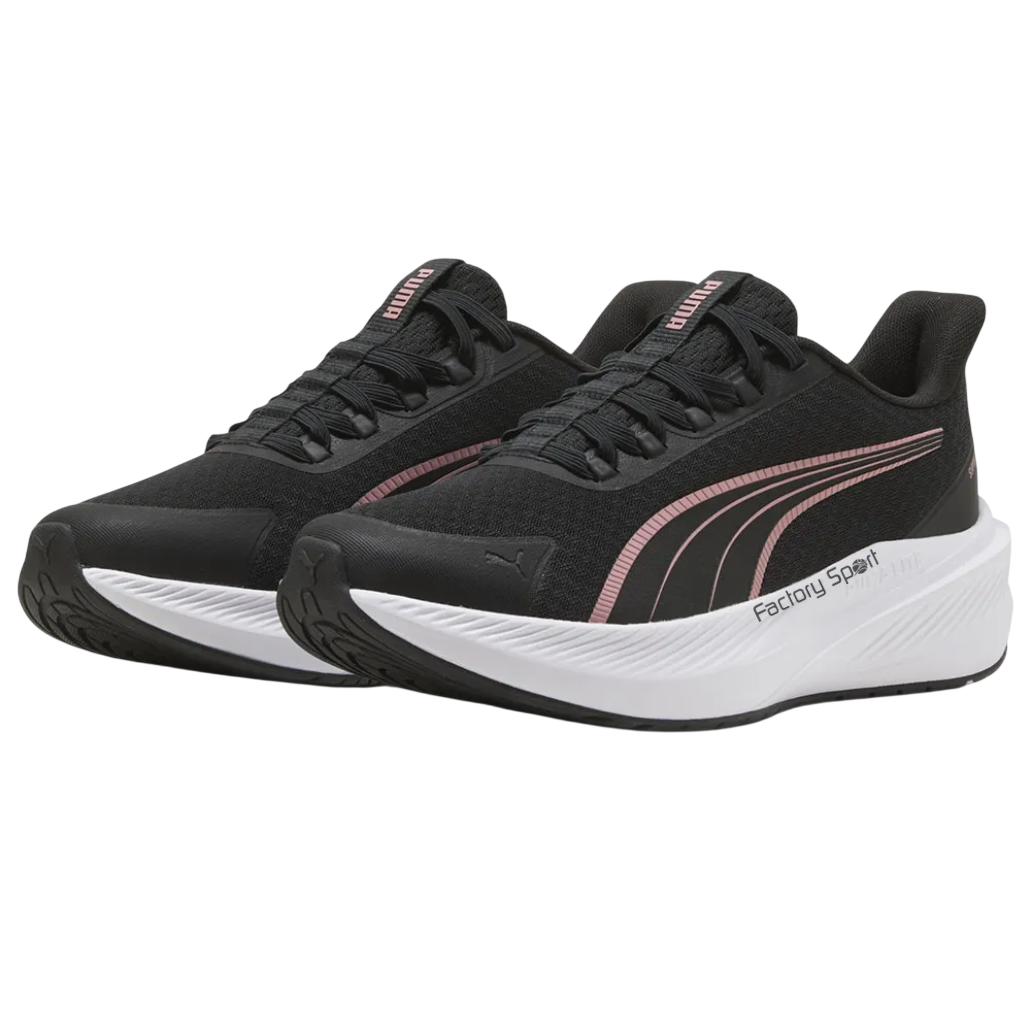 PUMA DASHER LITE SLIP TECH NEGRO/MAUVE PARA MUJER - Imagen 3