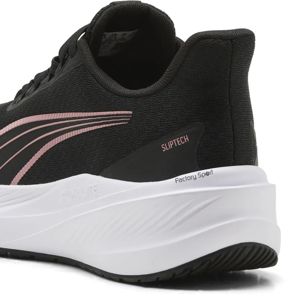 PUMA DASHER LITE SLIP TECH NEGRO/MAUVE PARA MUJER - Imagen 5