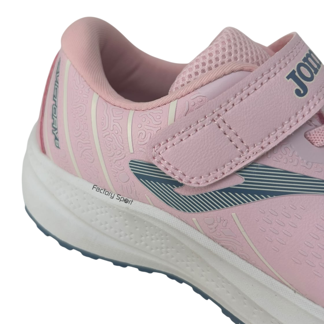 JOMA VICTORY VELCRO ROSA/GRIS/BEIGE PARA NIÑA - Imagen 3