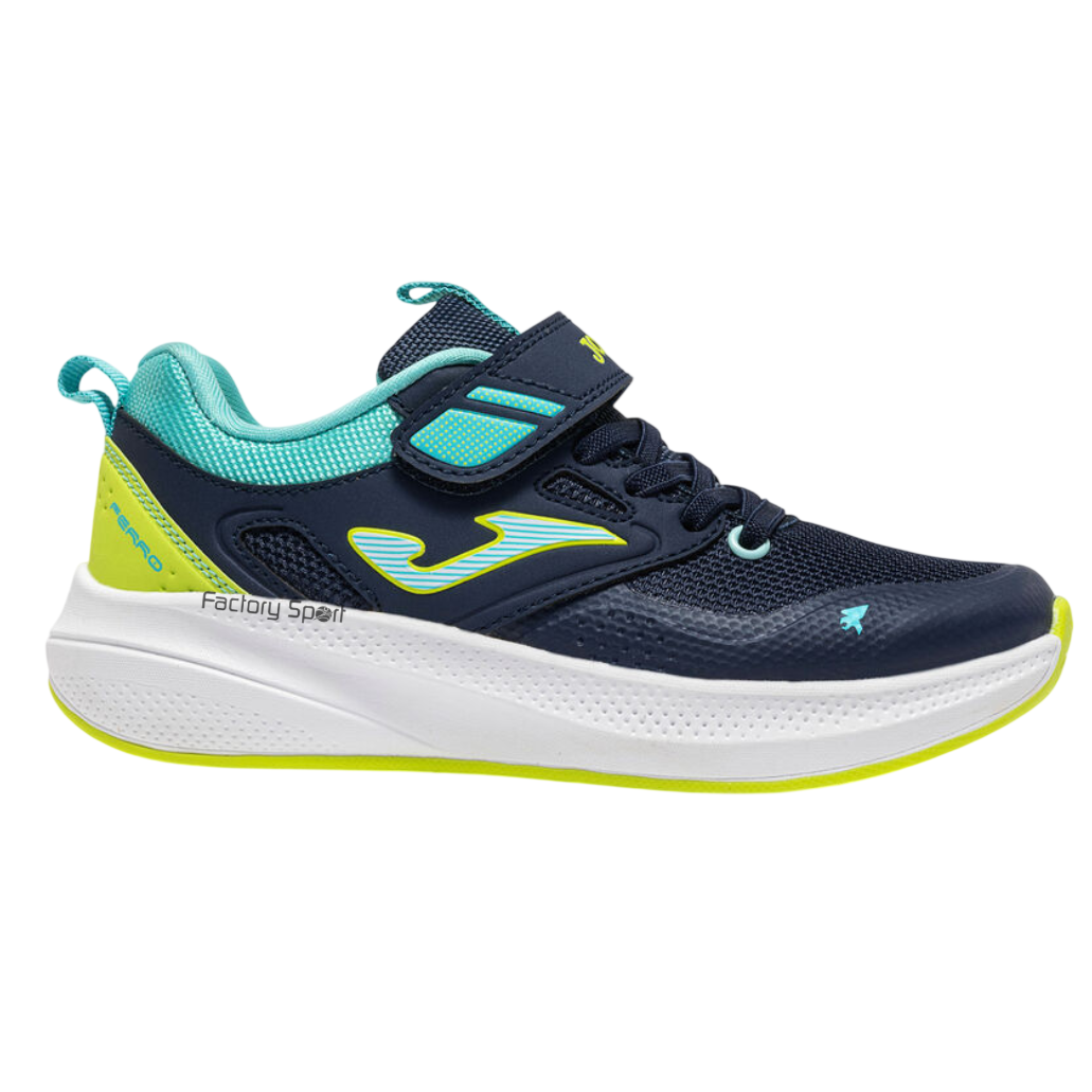JOMA FERRO VELCRO MARINO/LIMA/VERDE AGUA PARA NIÑO