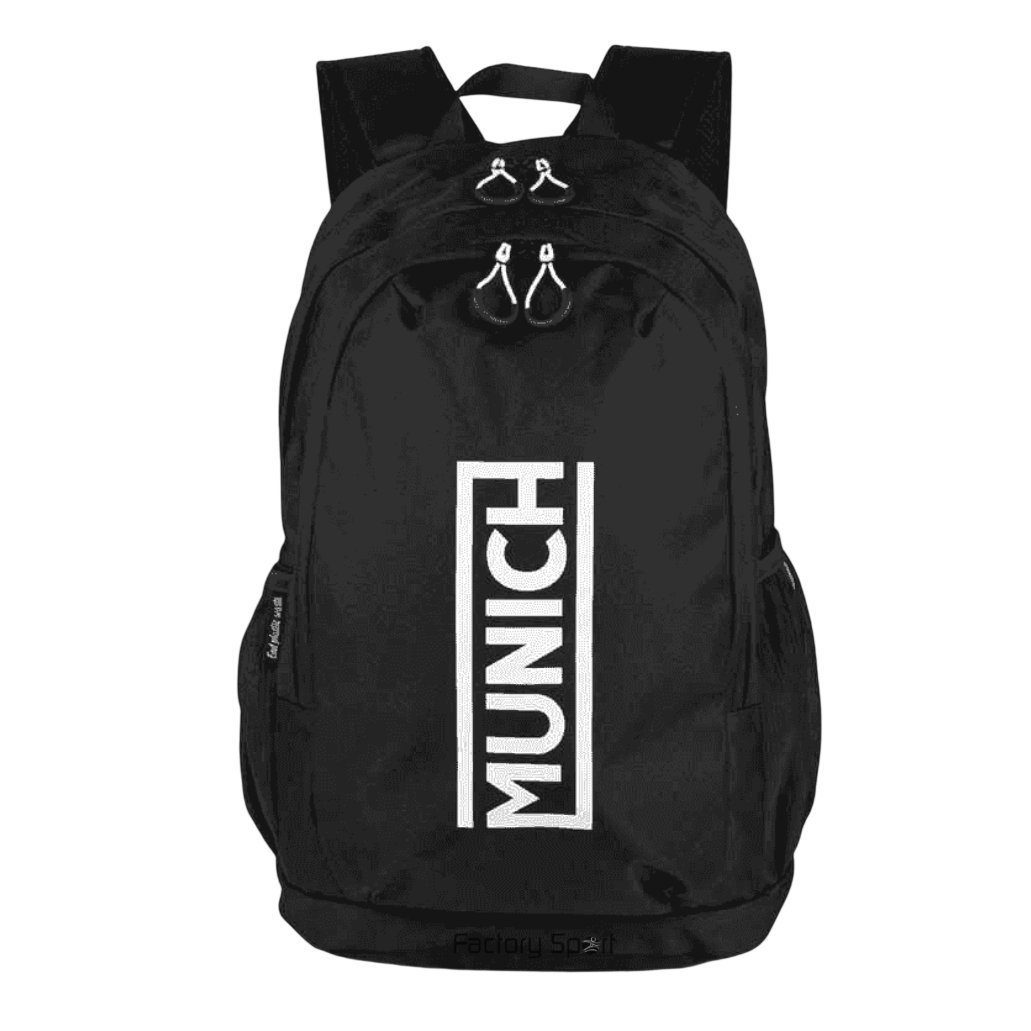 MUNICH BACKPACK SLIM MOCHILA NEGRO/BLANCO 26