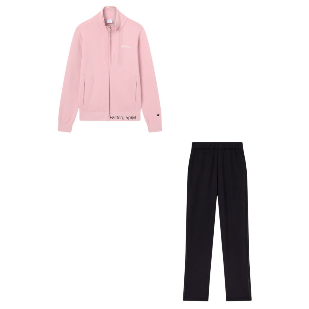 CHAMPION CHANDAL 118944 ALGODO ROSA/NEGRO PARA MUJER