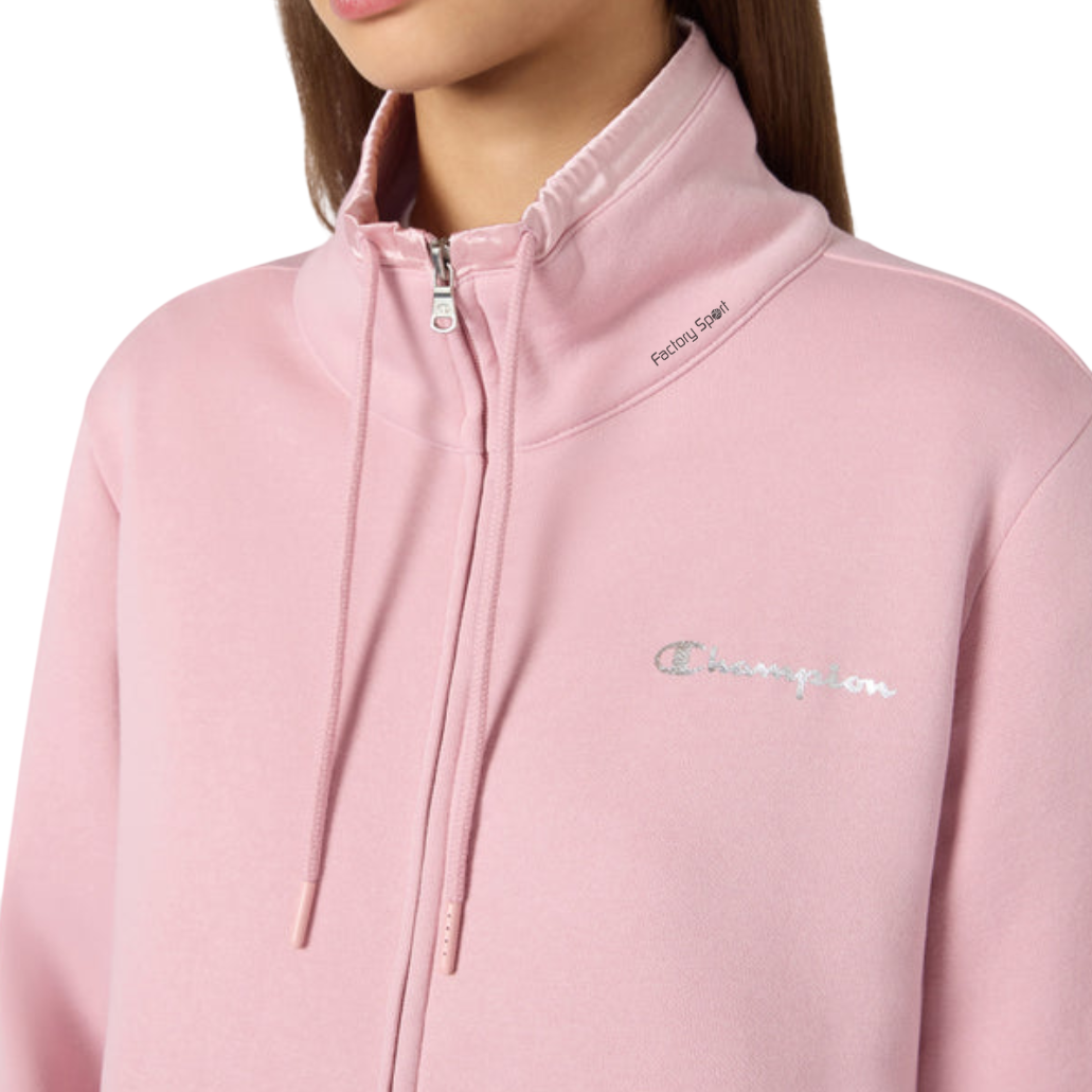 CHAMPION CHANDAL 118944 ALGODO ROSA/NEGRO PARA MUJER - Imagen 5