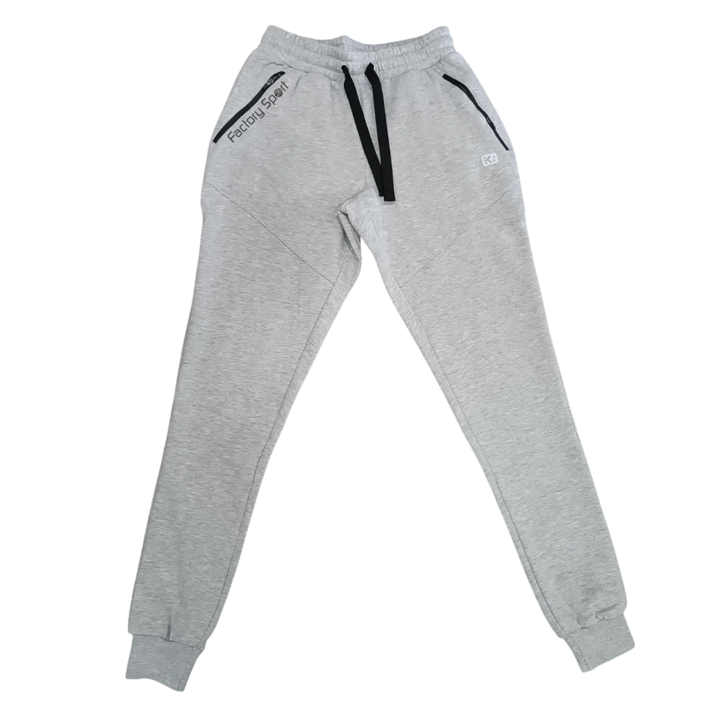 KOAL ESPARTACO PANTALON ALGODÓN PUÑO GRIS VIGORÉ PARA HOMBRE