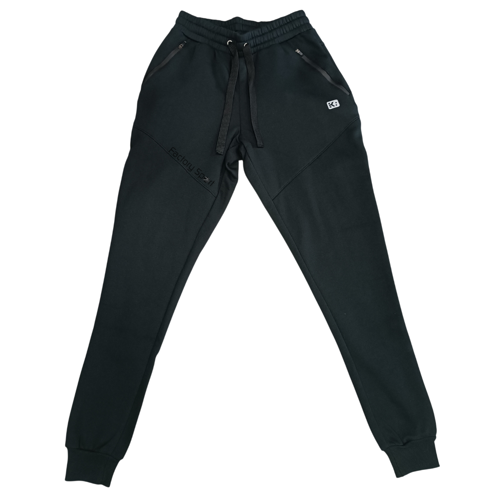 KOAL ESPARTACO PANTALON ALGODÓN PUÑO NEGRO PARA HOMBRE