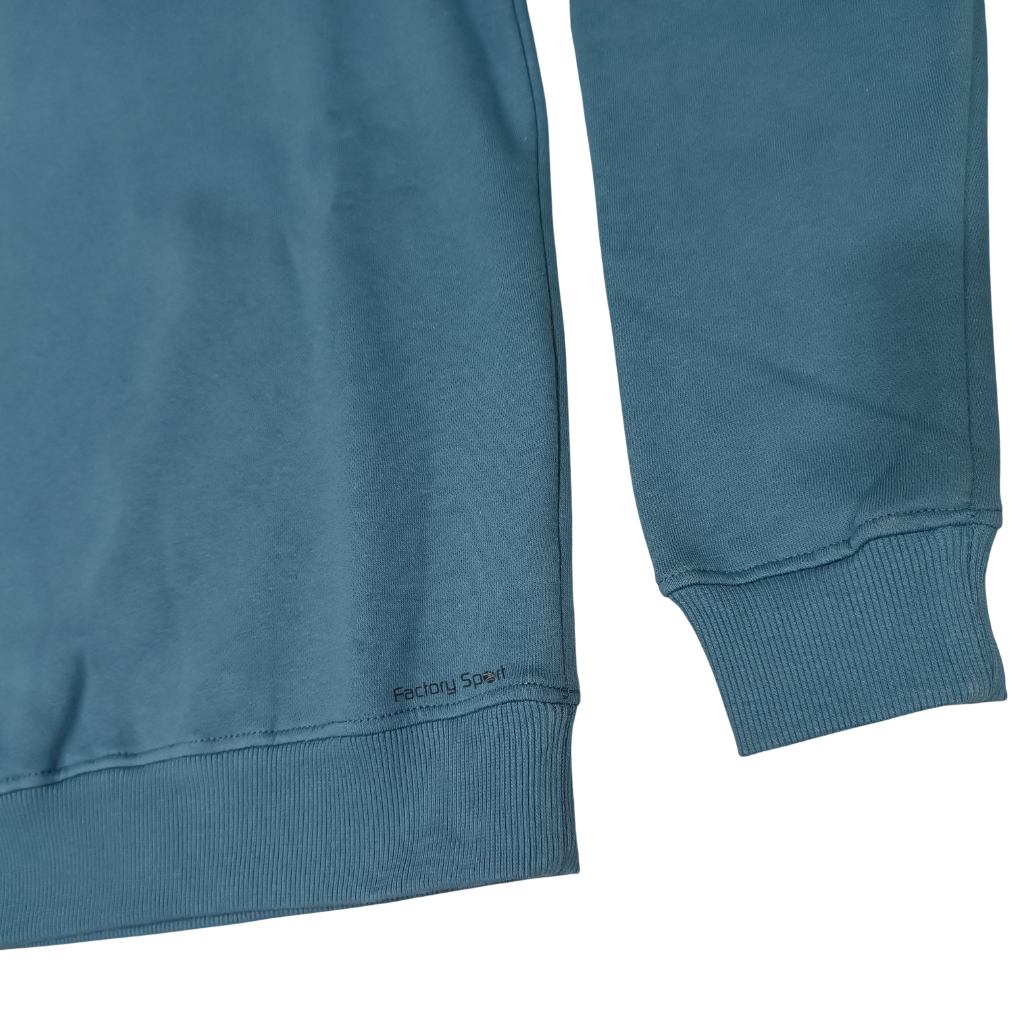 KOAL ATLIN SUDADERA CUELLO REDONDO AZUL PETROLEO PARA HOMBRE - Imagen 3