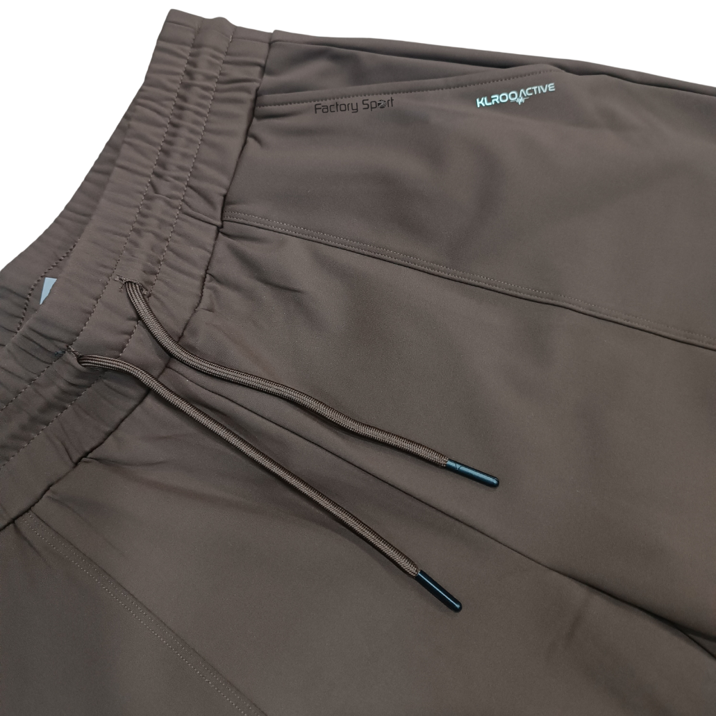 KOAL TANZINI PANTALON POLIESTER ELASTICO CHOCOLATE PARA MUJER - Imagen 3